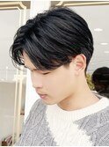 【ルチュラ 岩崎】センターパートメンズヘア社会人ビジネス20代