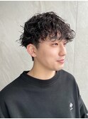 メンズトレンドパーマスタイル