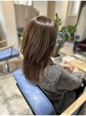 《Hitomi》白髪ぼかしベージュ