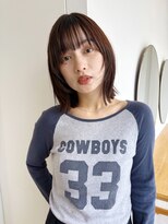 エヌ 烏丸(enu)&nbsp;bob × 顔まわりcut