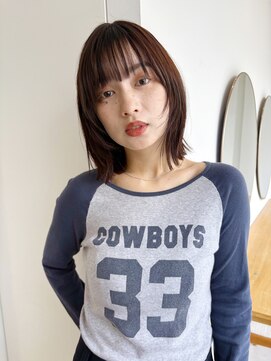 エヌ 烏丸(enu) bob × 顔まわりcut