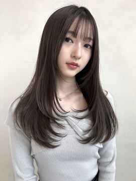 ザックラフィネ(ZACC raffine) レイヤーカット/グレージュ/レイヤーロング/ふんわりカール