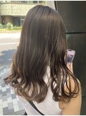 【ブリーチなし】透明感涼しげアッシュカラー