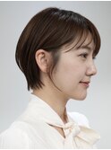 表参道白髪ぼかし髪質改善カラーウルフショートボブ40代50代60代