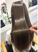 極・縮毛矯正'25＋ツヤサラカラー