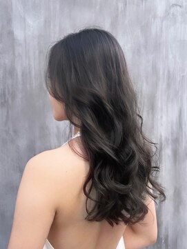 チョビー(Chobii) 表参道/コテ巻き風パーマ/くびれヘア/デジタルパーマ/k