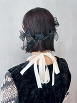 アルバム 銀座(ALBUM GINZA)&nbsp;顔周りレイヤー韓国ヘアくびれヘアミディアム_ba555933