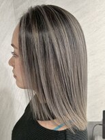 アンベル(ANBEL) レイヤーカット髪質改善ダブルカラーブリーチ西宮ハイライト