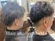 ヘアースタジオ モモ(Hair studio MoMo)の写真/【当日予約OK/駐車場◎】シェービング＆眉カットでビジネスマンも学生からもご好評！