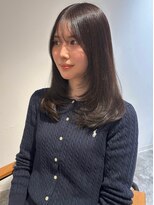 シェノン 奈良橿原店(CHAINON)&nbsp;オリーブグレー/髪質改善カラー/ミディアムレイヤー/奈良橿原