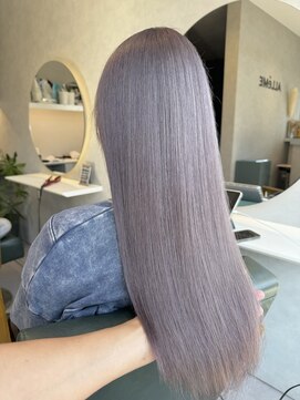 色落ち綺麗なラベンダーグレージュ