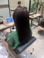 ケンジ 南林間(KENJE) 艶カラー×透明感×ベージュカラー【南林間】