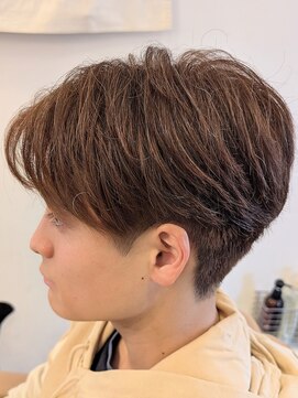 ボイスバーバー 高野店(VOICE BARBER) ブリーチ無ミルクティーベージュ