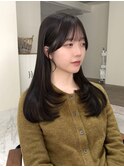縮毛矯正/くびれヘア/顔周りカット/髪質改善