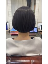 ラグーナ(Laguna) 大人可愛い丸み前下がりショートボブ☆小顔ミニボブ20代30代40代