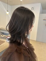 ニナル(Ninal)&nbsp;ワンカールで決まるチャコールグレーレイヤー