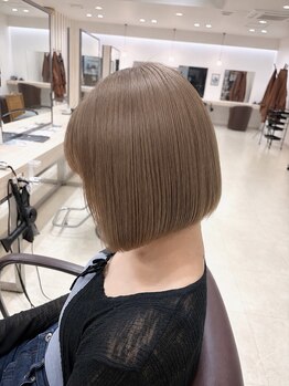 グランデ ビス(GRANDE bis)の写真/【光の森/武蔵丘】悩みを魅力に変えてくれる補正テクニックは圧巻！モチの良い似合わせショートが人気★
