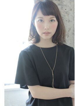 コンビネーション(combination) combination　毛先ワンカール