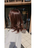 スナージーヘアーメイクス(SNAZZY HAIR MAKES)&nbsp;ワンカールスタイル仕上げ