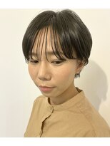 トネリコ(toneriko)&nbsp;前髪束感の耳かけショート