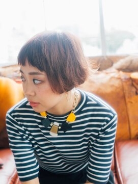 プロデュース 古淵店(Produce) 個性派外ハネショートボブ