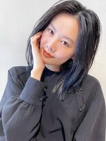 アルバム 渋谷パルコ(ALBUM) ★シースルーブラックロブレイヤー_ショコラアッシュ_58393☆