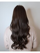 ロングヘア×ショコラブラウン