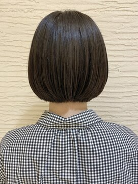 モリオ フロム ロンドン サッポロファクトリー店(morio FROM LONDON) 【morio】札幌ボブ　ぱつっと収まるボブ