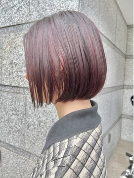 サロンドミルク 新百合ヶ丘店(salon de MiLK) bob×ハイライトの組み合わせ！！