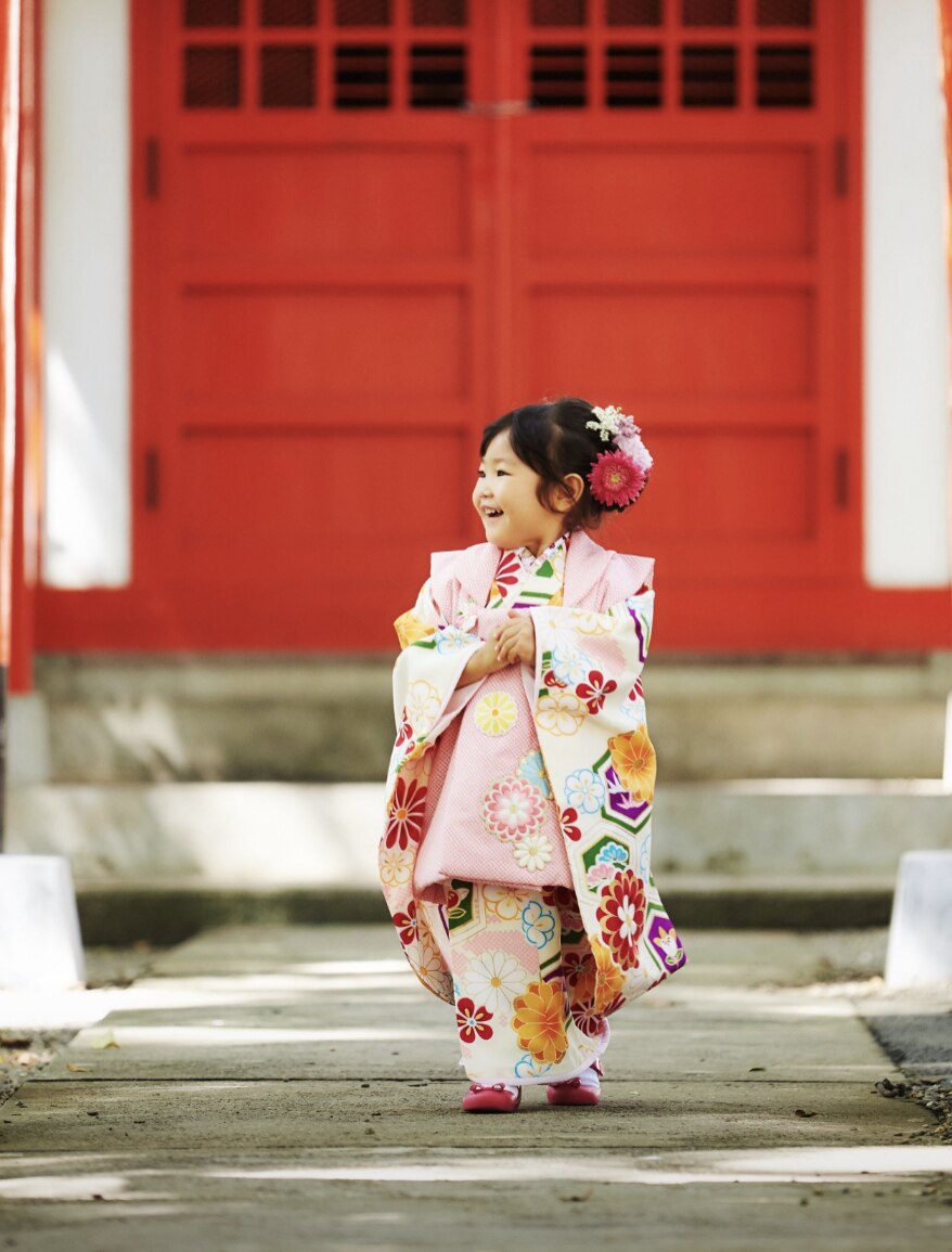 七五三3歳ヘアセット アップスタイル：L185802994｜ハープット 府中