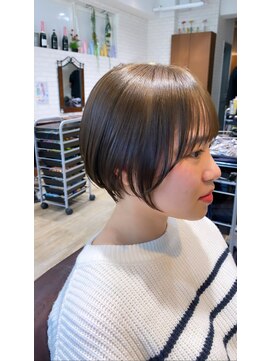 ブロッサム 大塚店(Blossom) ショートカットブラウンツヤ髪美髪大塚
