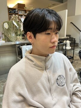 ノラ ヘアーサロン(NORA HAIR SALON) 【石山】韓国2wayシースルーマッシュダウンパーマ