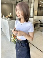 セントラル 三宮店(central)&nbsp;【ミディアムウルフ】【インナーカラー】【三ノ宮】