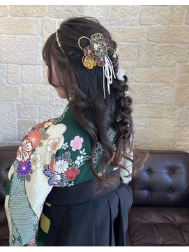 ヴァン カウンシル 川口店(VAN COUNCIL) 卒業式 ハーフアップ