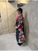 袴着付＋ヘアアレンジ
