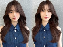 【くびれヘア】で理想のひし形シルエットをGET！/前髪カット/韓国/くびれ/顔周り/レイヤーカット/新潟新潟