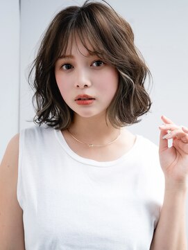 エインアンリー 表参道(AIN.ANLY.) ◯波ウェーブパーマエアリーカールエアリーボブパーマボブデジパ