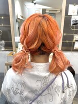 ファースト 祇園本店(first)&nbsp;【ヘアセットサロンfirst】ふんわりリボンツインテール♪