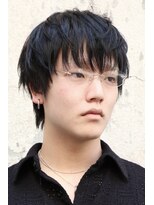 ヘアカロン 熊本本店(Hair CALON)&nbsp;Y2Kメンズカットカラーマッシュショートウルフ韓国熊本下通