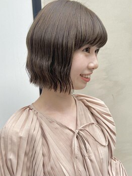 ヘアリー(haire)の写真/【心斎橋駅3分/髪質改善】女性ならではのスタイル提案でトレンド×似合わせの唯一無二styleを創ります◇