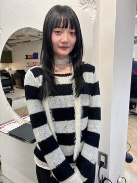 ラヴィズム(LUVISM) 顔周りレイヤーくびれレイヤーおくれ毛前髪万代新潟