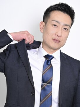 ジョースタンダードスタジオ(JOE STANDARD STUDIO) スーツ ビジネス 爽やか ツーブロックショート