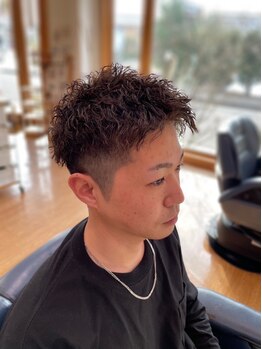 タイム(Thyme)の写真/癖/骨格/髪質を活かした似合せパーマを提案*理想のパーマでラフなスタイルも絶妙なシルエットに◎