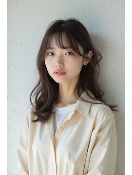 コノア スパーク(Conoah spark) 美髪くびれミディ × シースルーバング