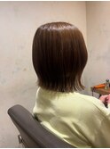 切りっぱなしボブ