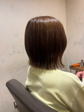 ビフィーノ ルーチェ 川西能勢口駅中店(bifino luce) 切りっぱなしボブ