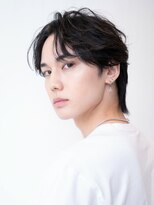 イルハバナ 渋谷(ill HAVANA) センターパート韓国マッシュダークアッシュニュアンスパーマ