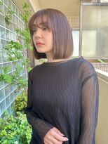 ファイブシーン アオヤマ(5SCENE AOYAMA)&nbsp;暗めカラーボブくびれボブ外ハネボブ内巻きボブグランマッシュ