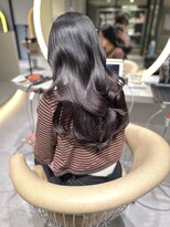 ロンドメリア 天神大名店(Lond Melia)&nbsp;★ミディアムヘア暗めカラーグランマッシュデザインカラー艶髪★
