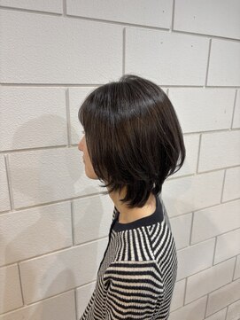 アルゴ 茅ヶ崎(ARUGO) 暗めカラー/ミディアムヘア/ウルフカット